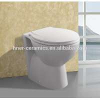 Henan manufacturer export ceramic two pc toilet bowl