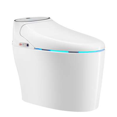 Top Quality Electric Control Vacuum Double Siphonic Flush Toilet