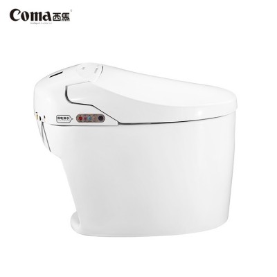 Special design western standard size siphon jet one piece toilet, two piece electric bidet