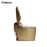 Gold Sanitary Ware Ceramic Best Smart Automatic Self Cleaning Waterless Toilet