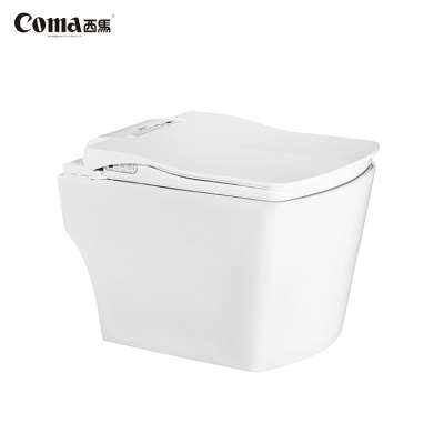 Factory Direct Sale Ceramic Smart Cheap Price  luxury water tankless Bathroom Intelligent Smart Toilet in China