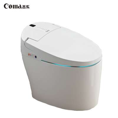 Coma Cheap Tanksless Intelligent Toilet Automatic Electric Rear Wash Toilet With Enema Nozzle