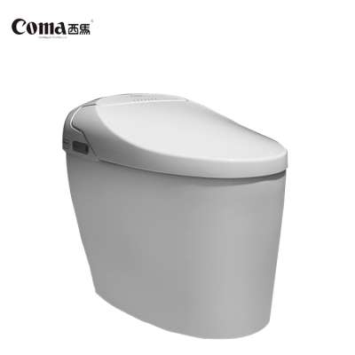 Broad Cleaning Ceramic White One Piece Soft Close Smart Electric Toilet