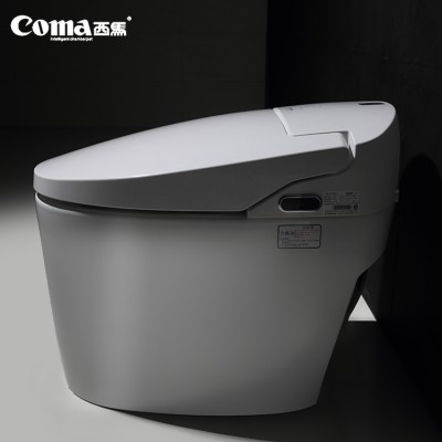 Energy-Saving Seat Heating White Floor Mounted Smart Modern Toilet