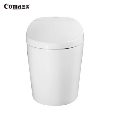 Chinese manufacture one piece modern automatic electric smart wc toilets bowl